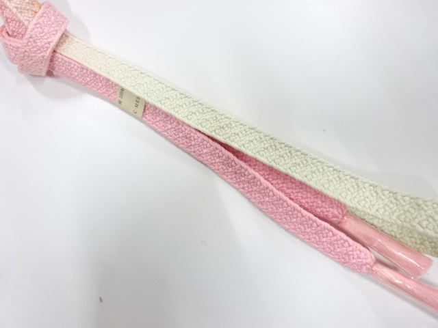 未使用品　正絹　手組帯締め